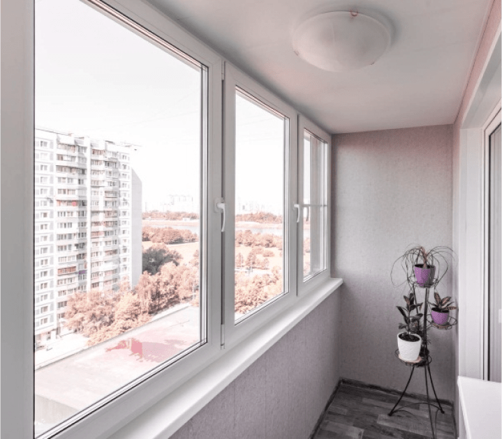 Остекление балконов